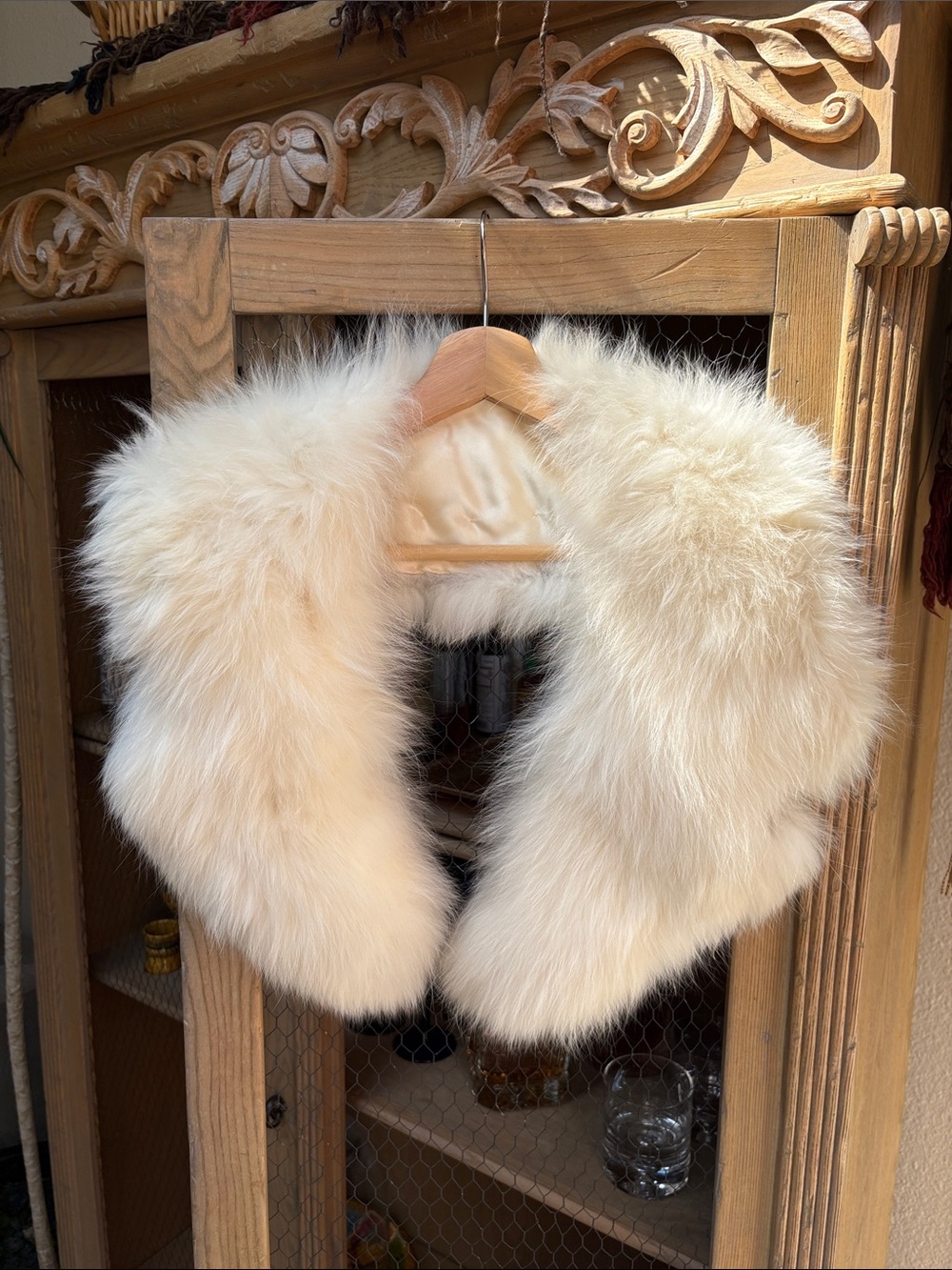 Vintage Fox Stole Collar